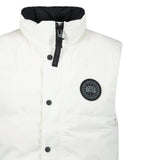 CANADA GOOSE BLACK LABEL GARSON GILET WHITE