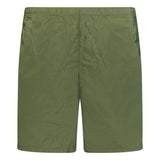 Prada Metal Logo Swim Shorts Khaki - Boinclo ltd - Outlet Sale Under Retail