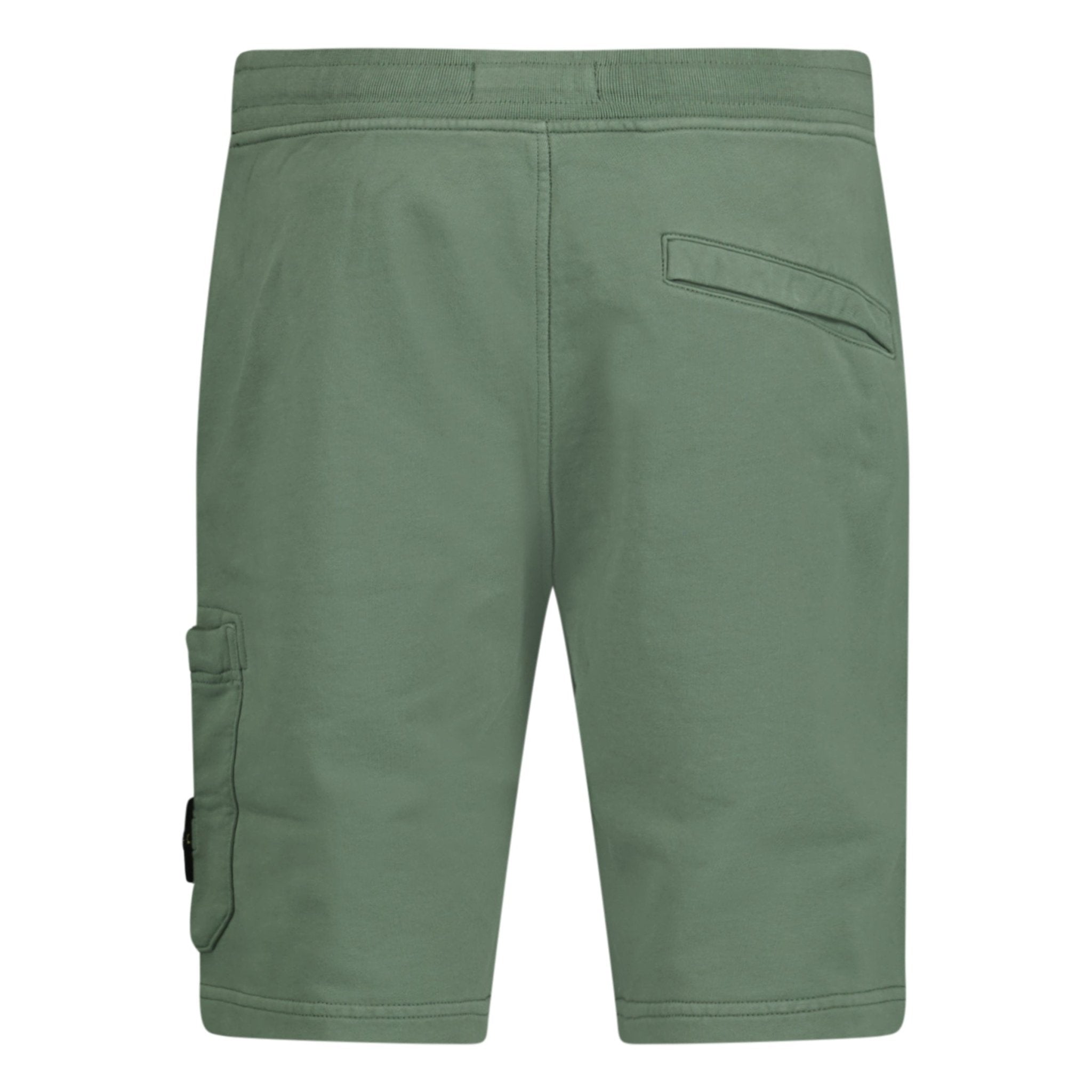 Stone Island Badge Sweat Shorts Green - Boinclo ltd - Outlet Sale Under Retail