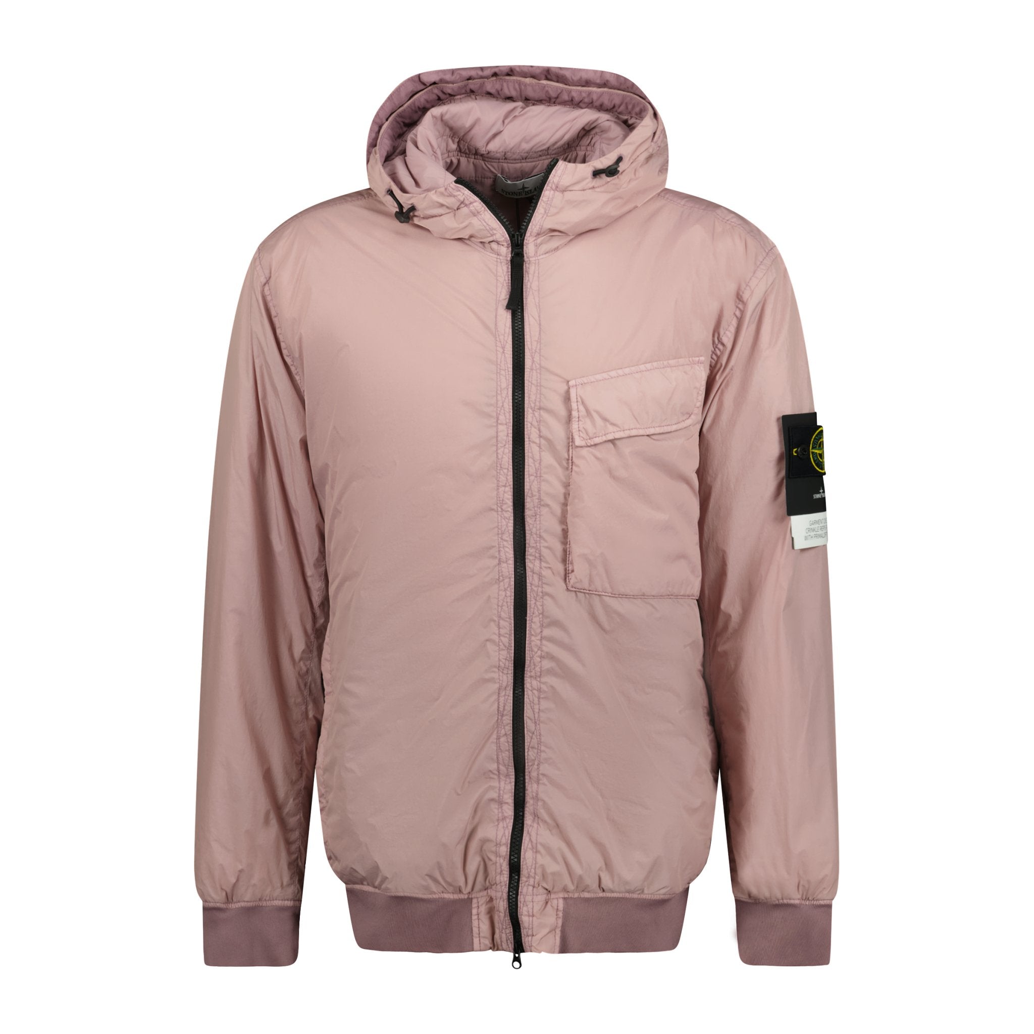 Stone Island Garment Dyed Crinkle Reps R-NY Primaloft Jacket Pink - Boinclo ltd Outlet Sale