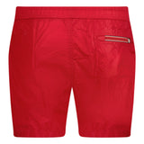 Moncler Logo Swim Shorts Zip Pocket Red - Boinclo ltd Outlet Sale