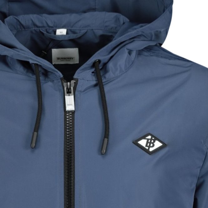 Burberry 'Everton' Jacket Steel Blue - Boinclo ltd