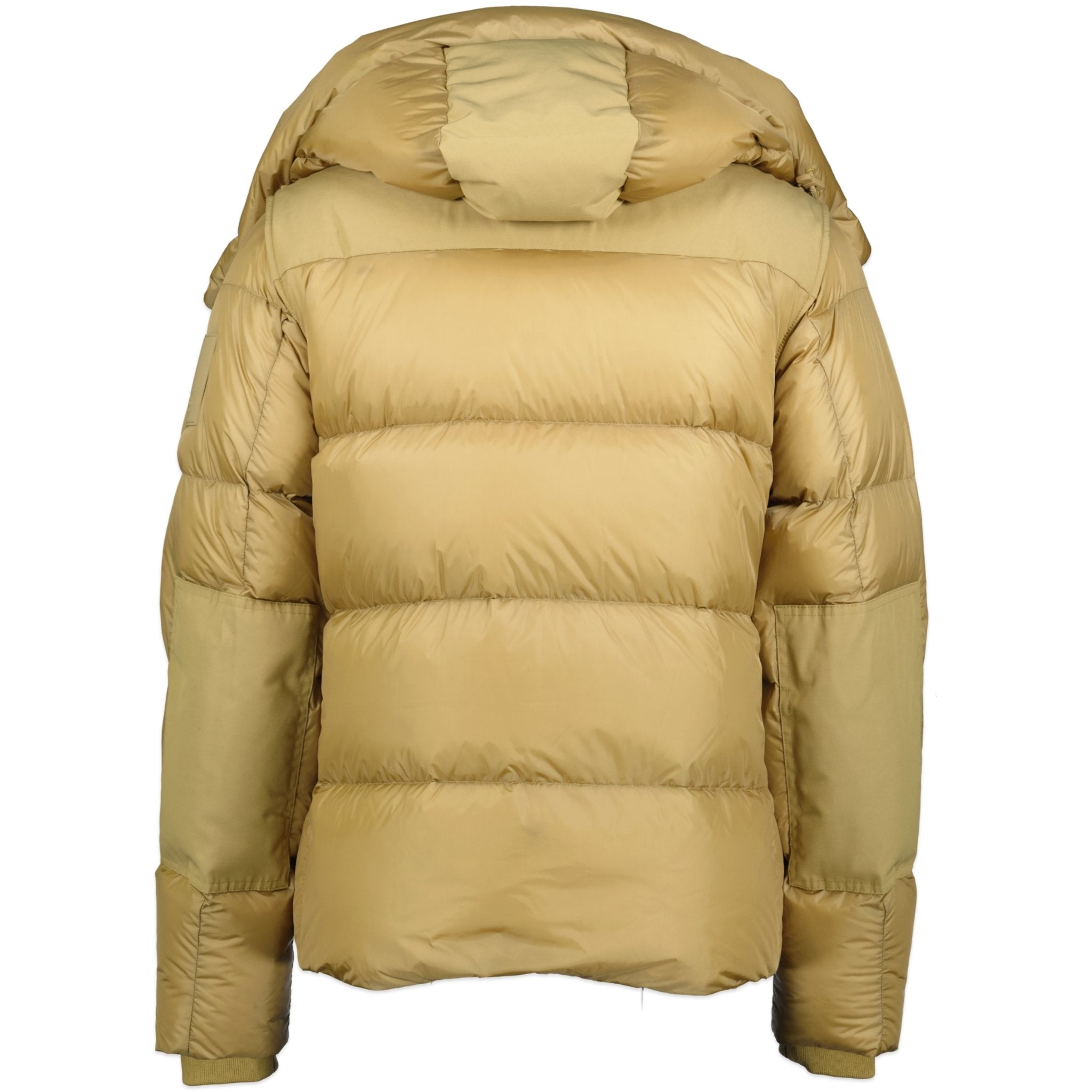 Burberry 'Leeds' Detachable Sleeve Hooded Down Jacket Honey - Boinclo ltd
