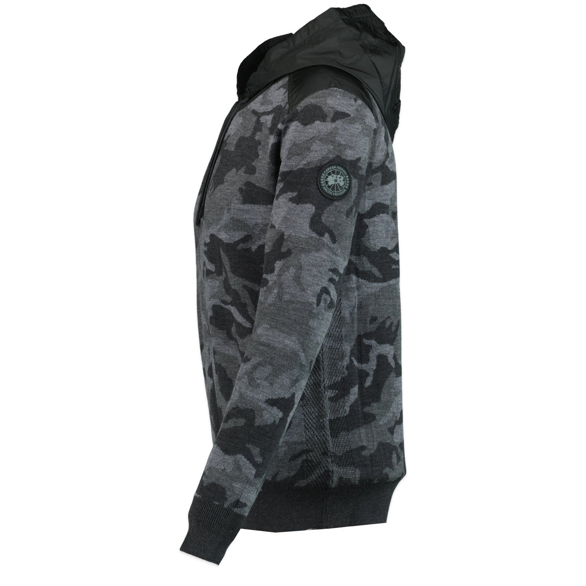 CANADA GOOSE ASHCROFT HOODIE SWEATSHIRT CAMO GREY