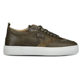 Christian Louboutin Happy Rui Flat Trainers Army Green - Boinclo ltd