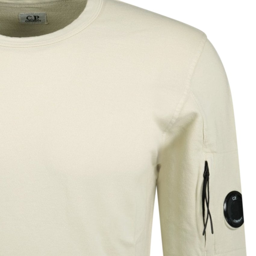 CP Company Arm Lens Sweatshirt Ivory - Boinclo ltd