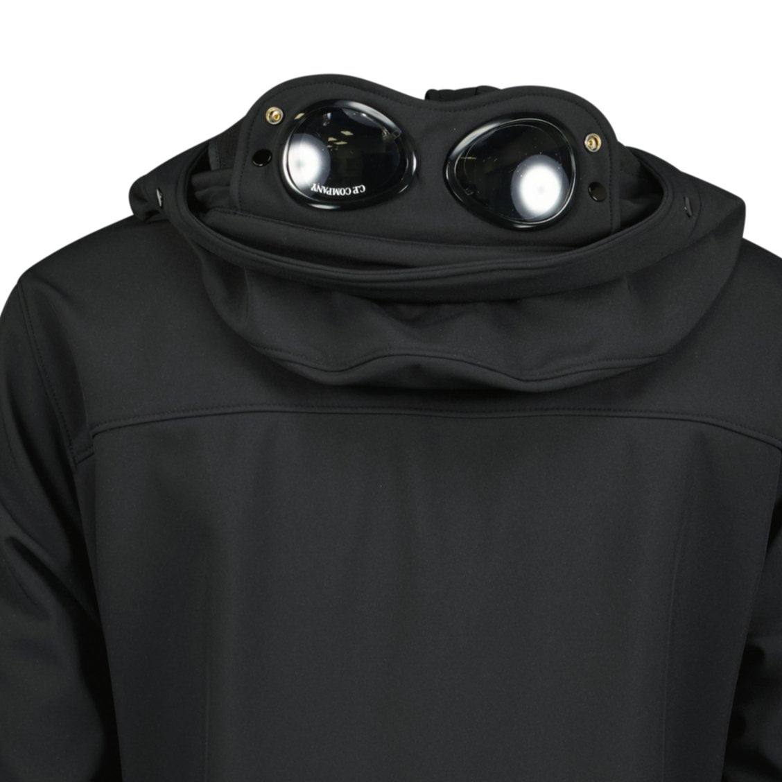 CP Company Shell-R Arm Lens Short Jacket Black - Boinclo ltd