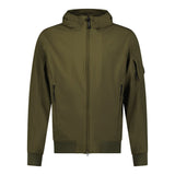 CP Company Softshell Arm Lens Jacket Khaki - Boinclo ltd