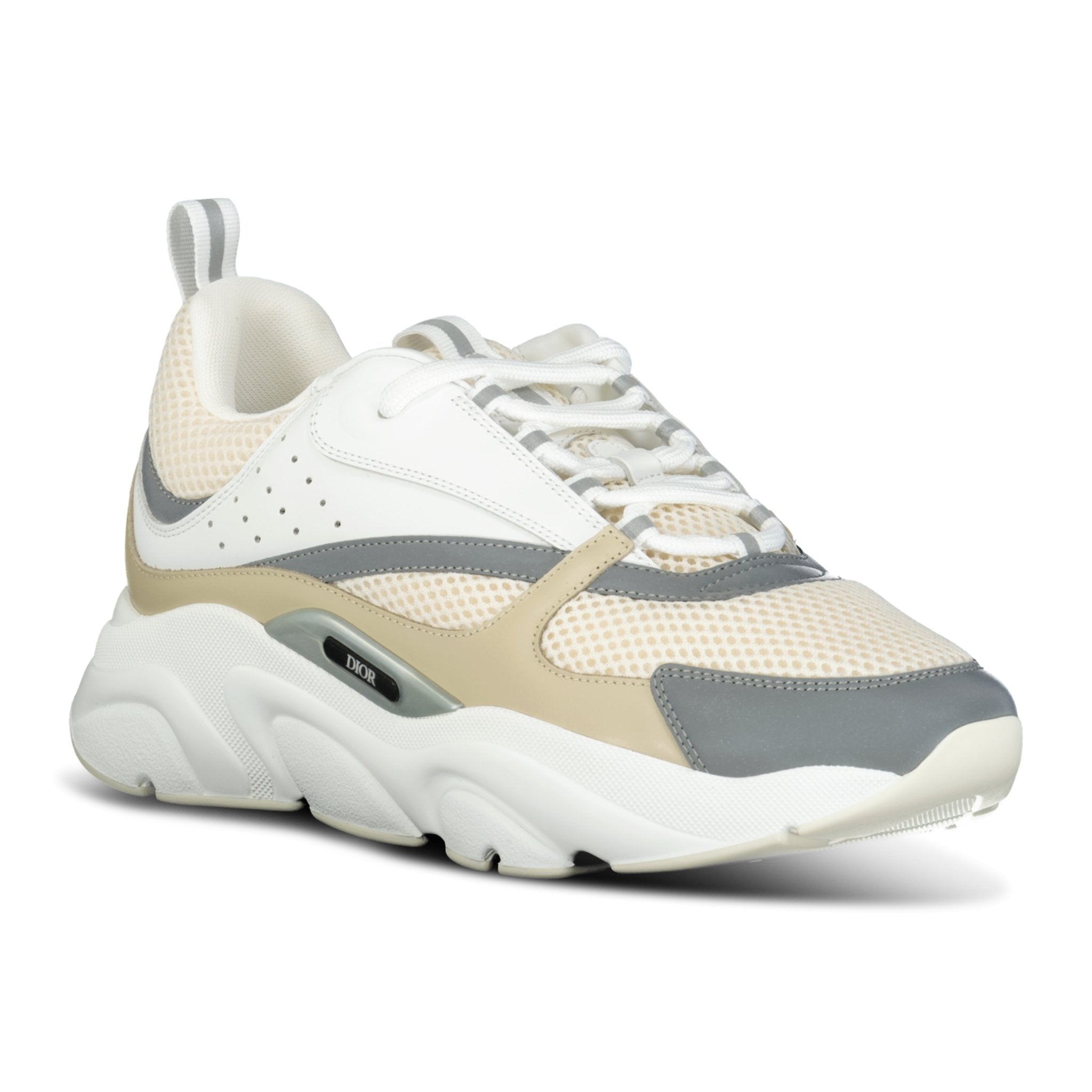 Dior B22 Mesh Trainer Beige & White - Boinclo ltd