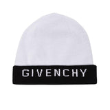 Givenchy Reversible Black & White Beanie Hat - Boinclo ltd