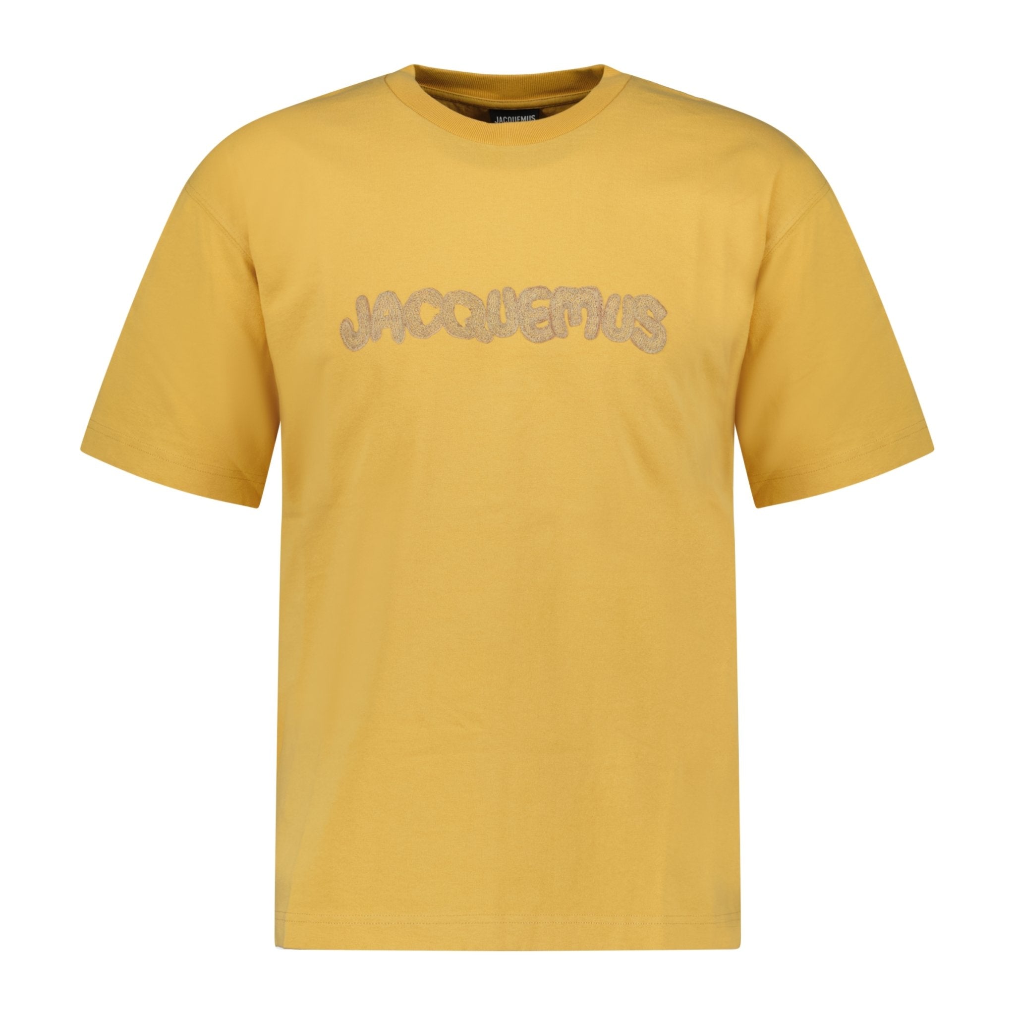Jacquemus Le Raphia T-Shirt Yellow - Boinclo ltd