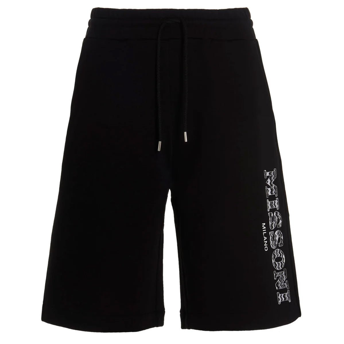 Missoni Zig Zag Cotton Shorts Black - Boinclo ltd