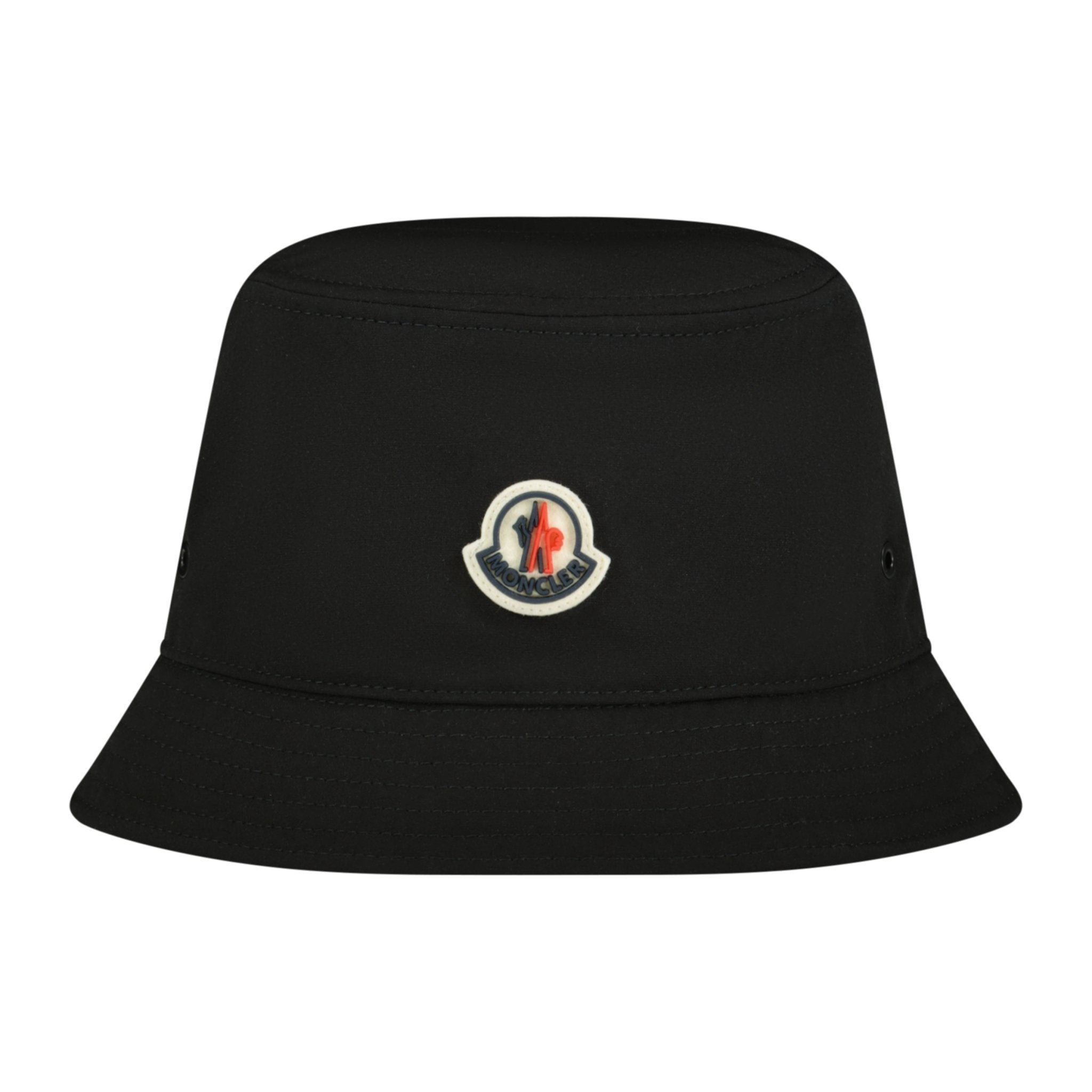 Moncler Cotton Bucket Hat Black - Boinclo ltd