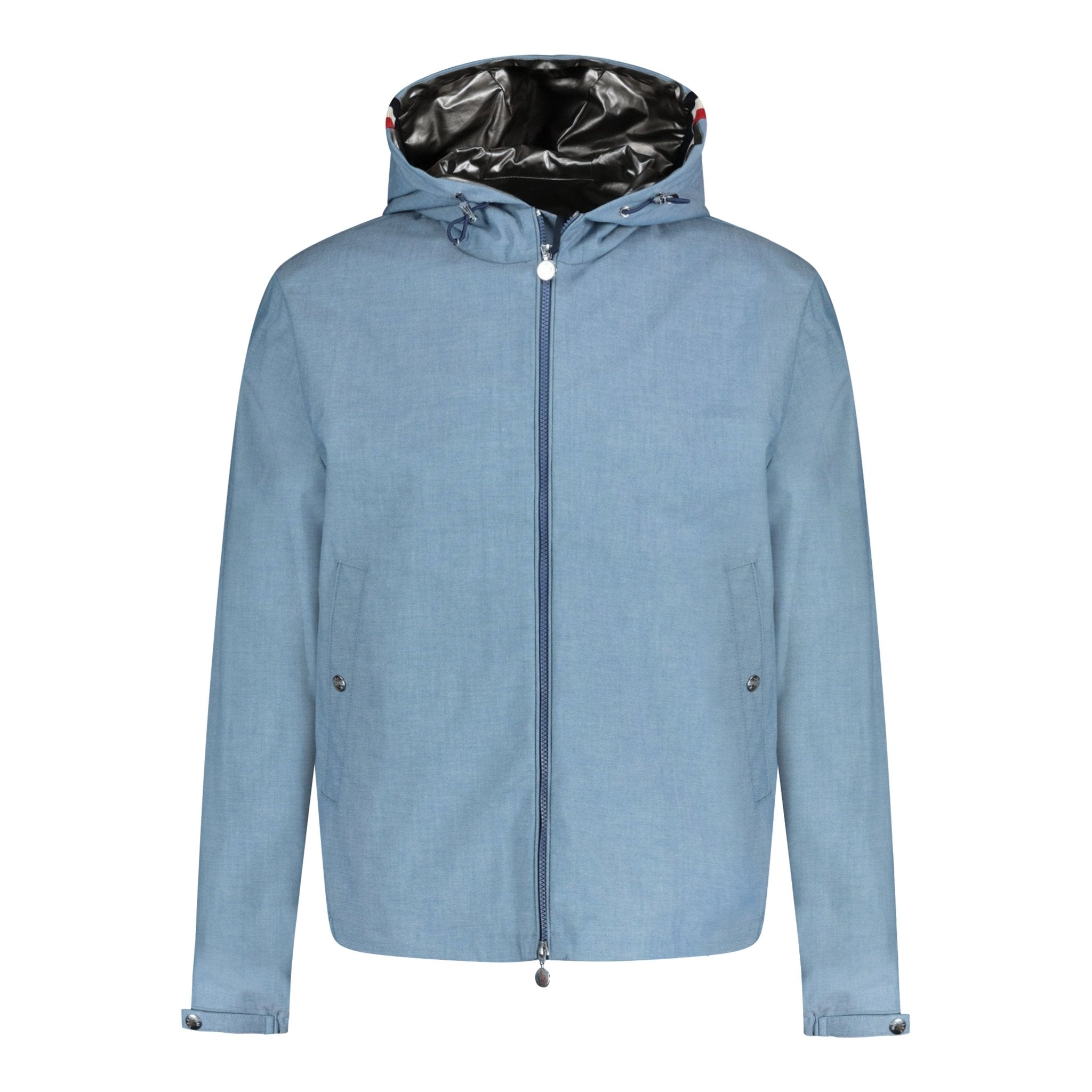Moncler Niortaise Large Logo Jacket Blue - Boinclo ltd