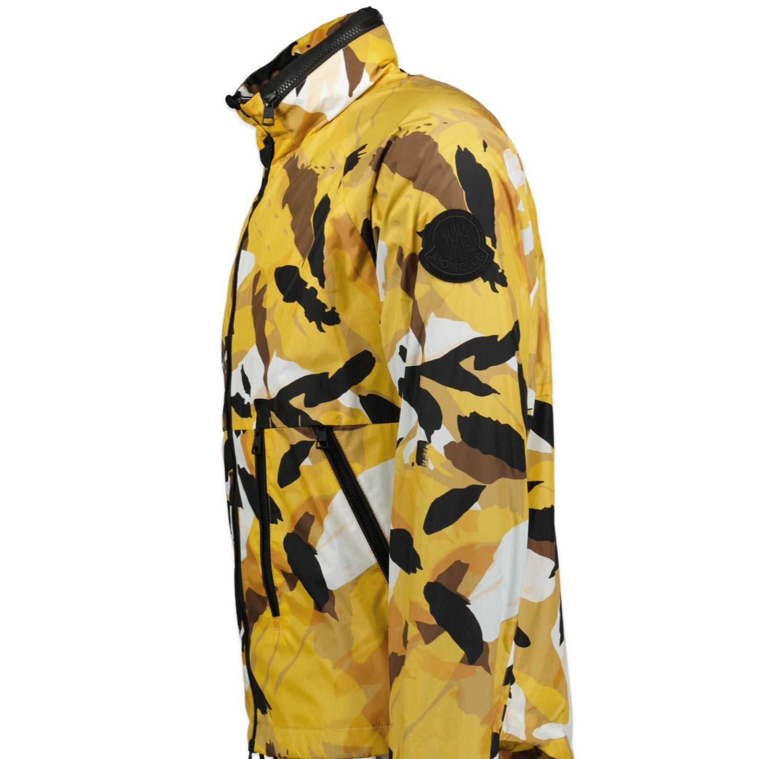 Moncler 'Oct' Arm Logo Jacket Ochre - Boinclo ltd