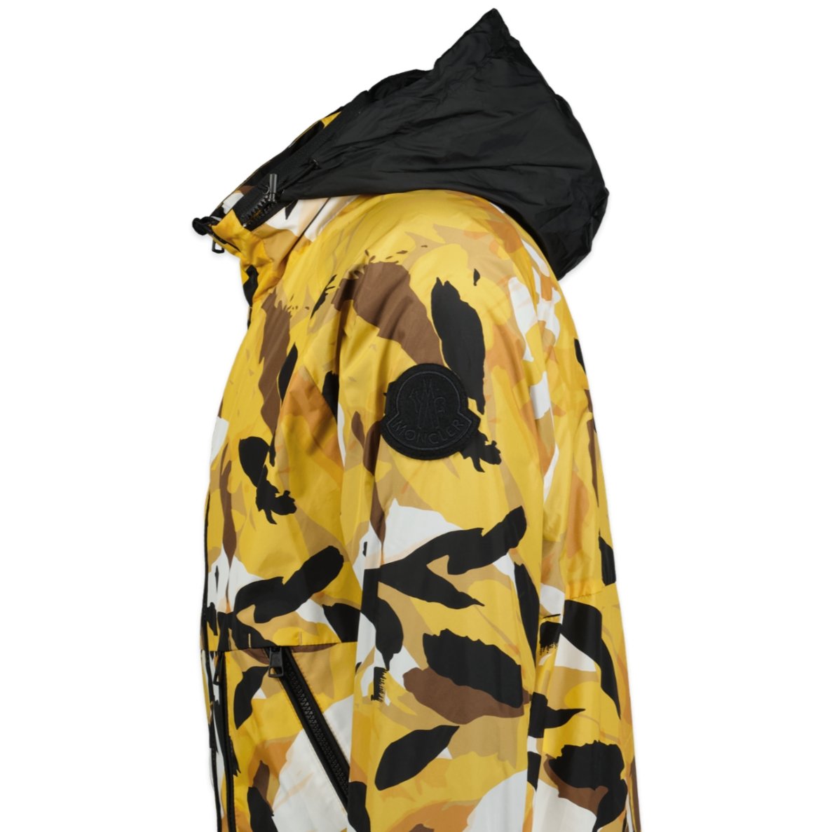 Moncler 'Oct' Arm Logo Jacket Ochre - Boinclo ltd