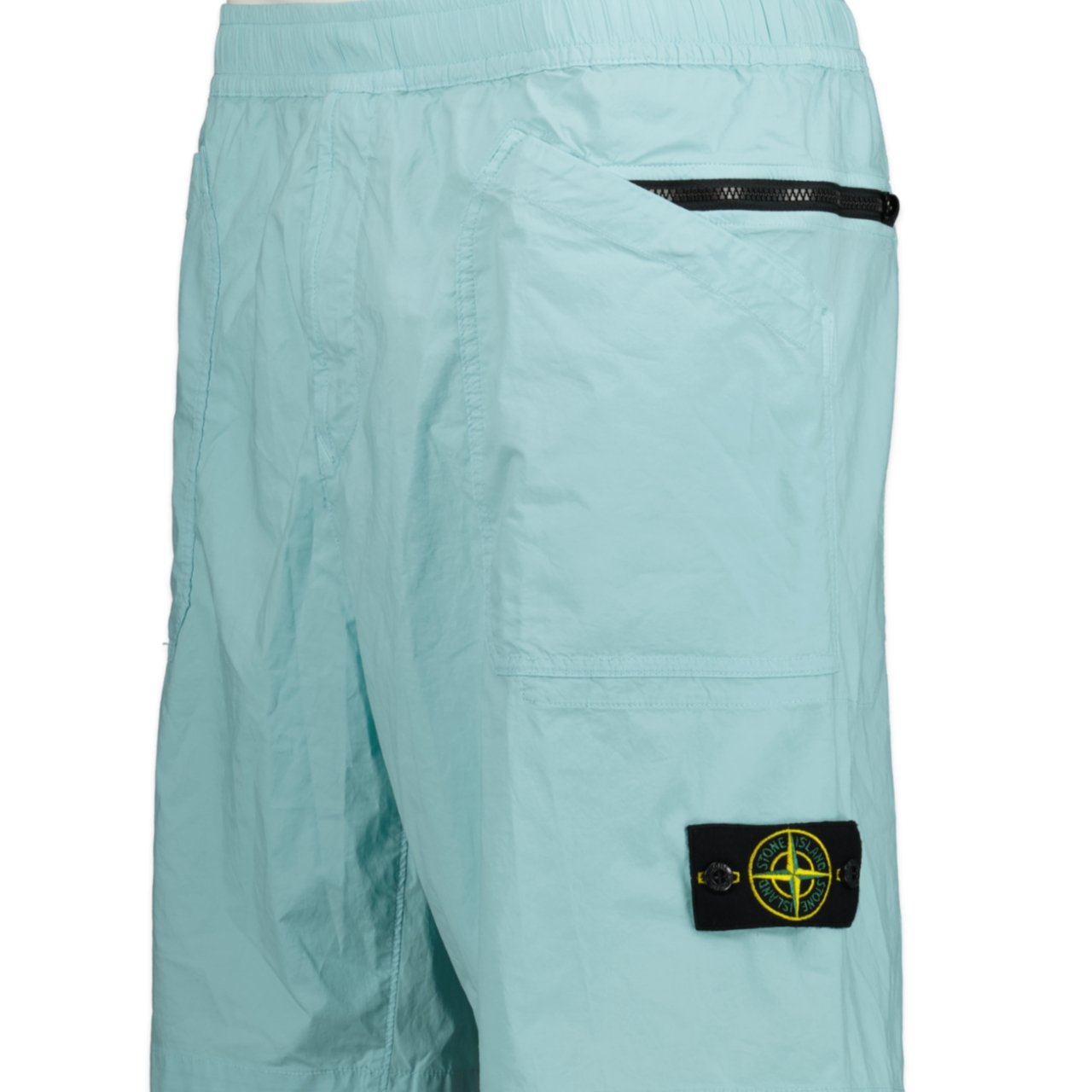 Stone Island Bermuda Cargo Shorts Aqua - Boinclo ltd