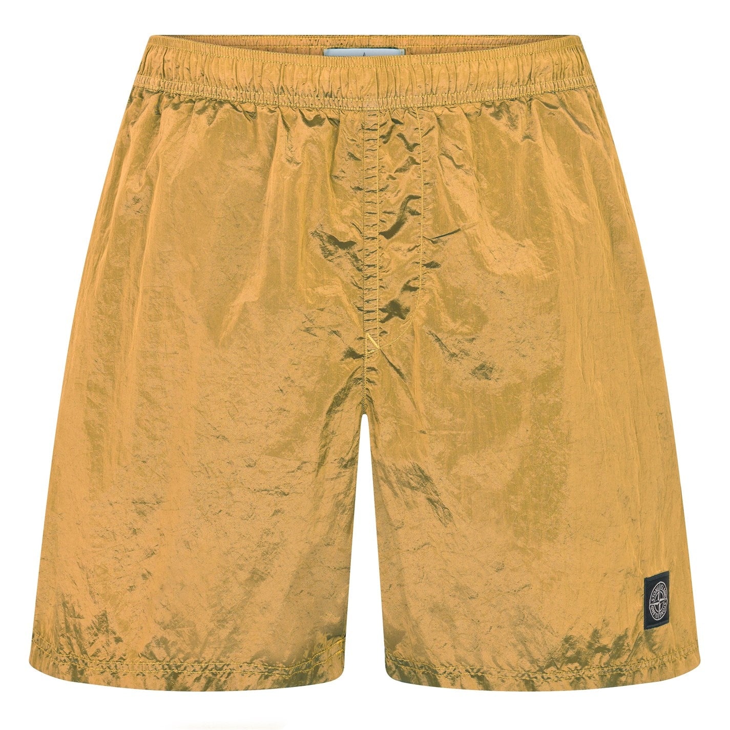 Stone Island Chrome Swim Shorts Yellow - Boinclo ltd