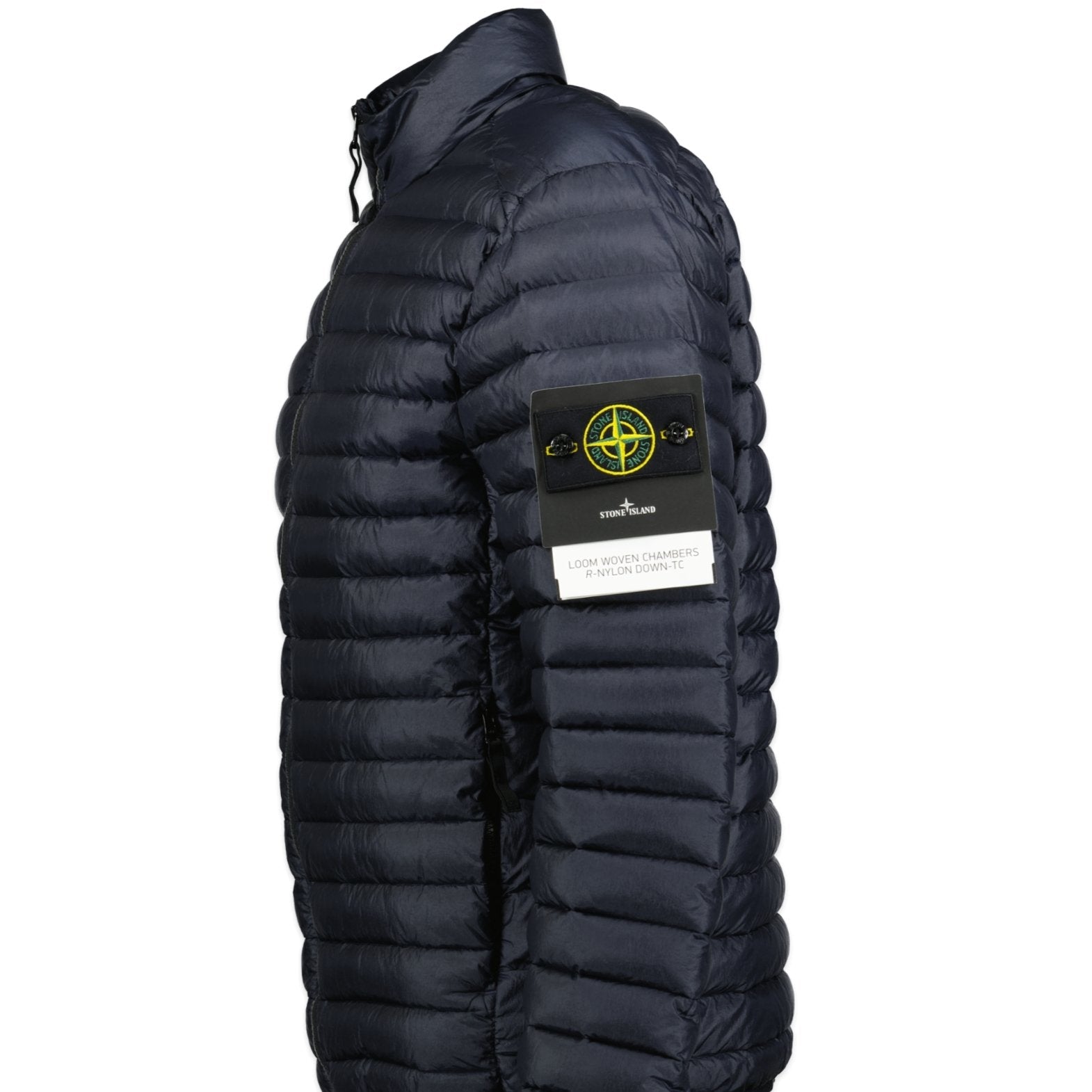 Stone Island Loom Woven Chambers R-Nylon Down-TC Jacket Navy - Boinclo ltd