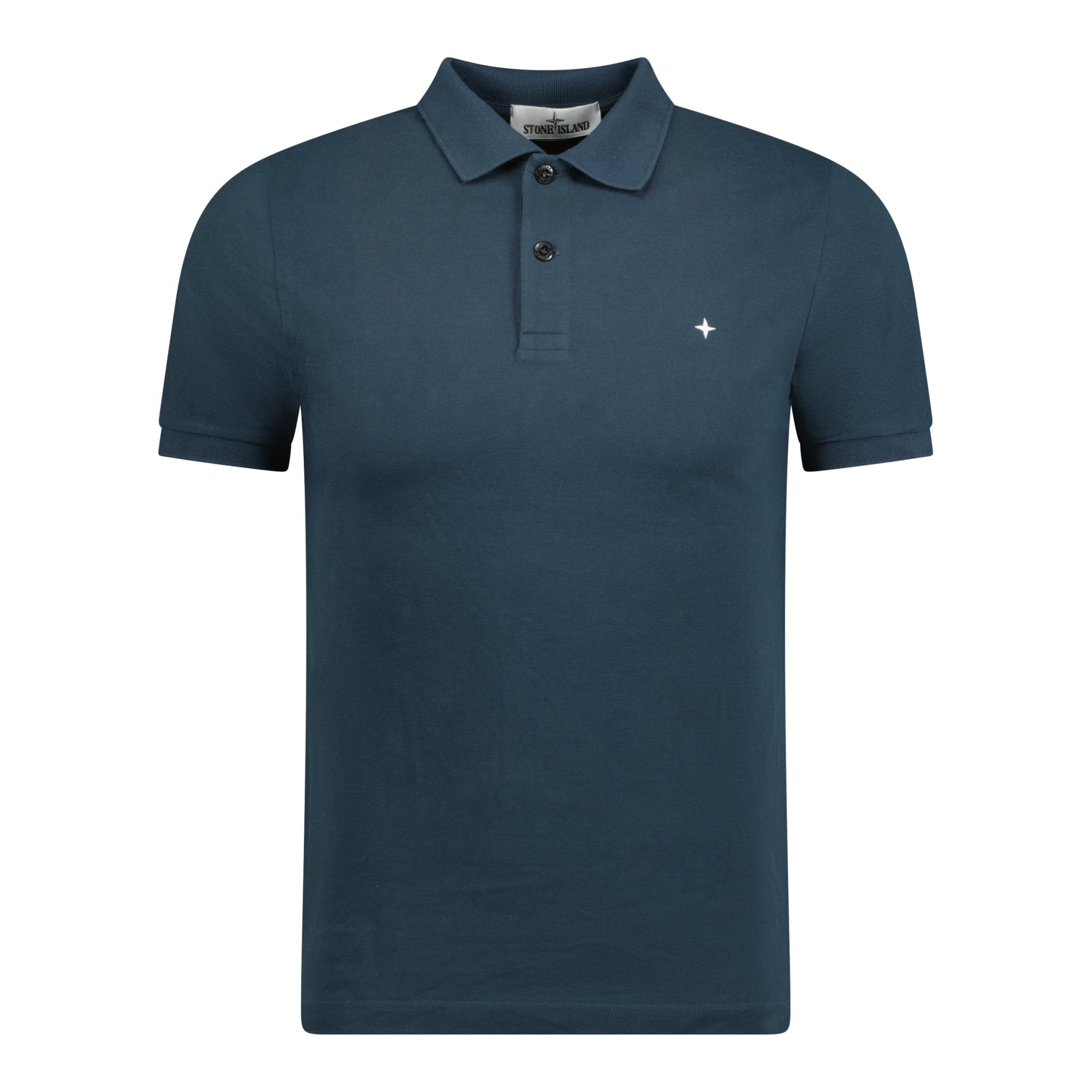 Stone Island Small Logo Polo Shirt Navy - Boinclo ltd