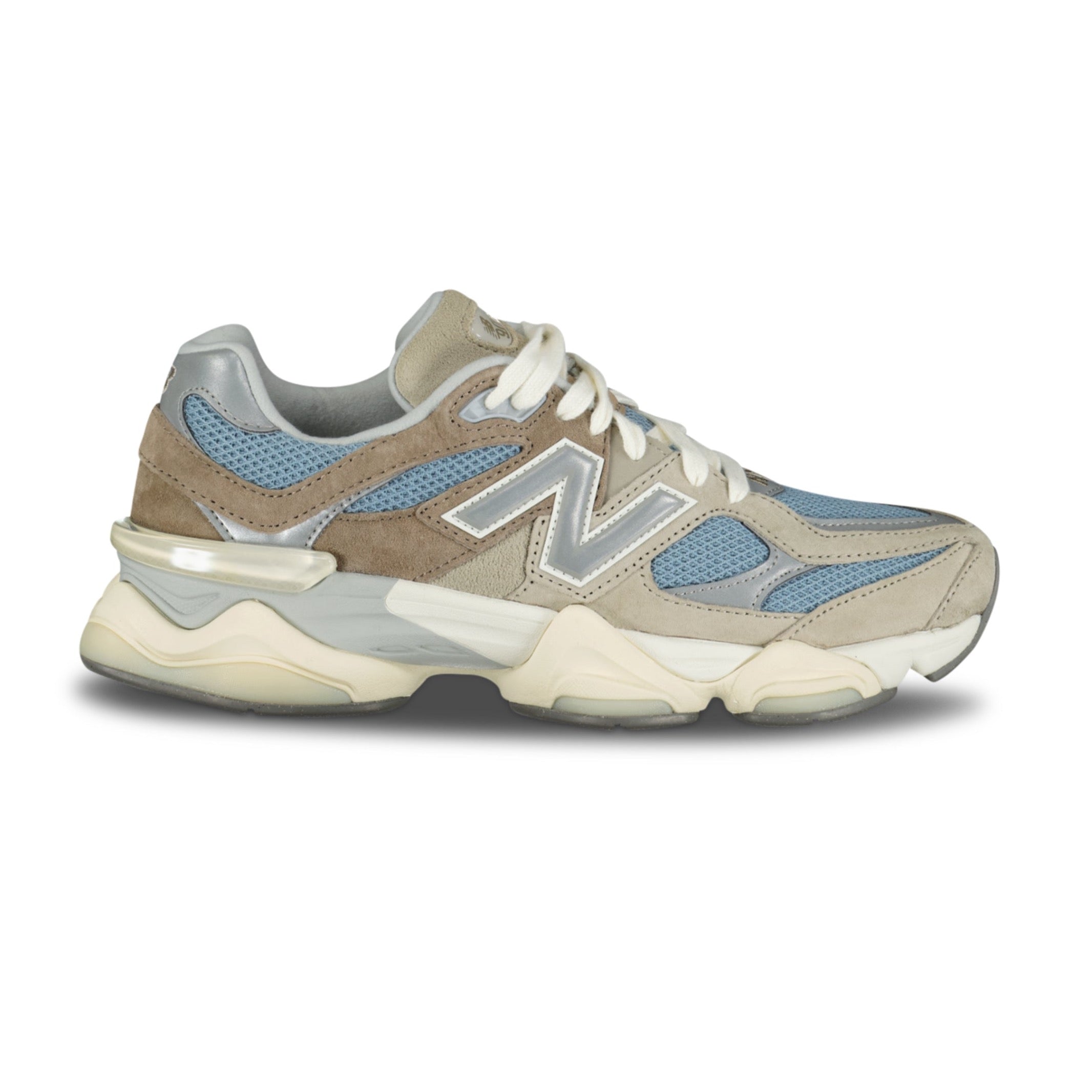 NEW BALANCE 9060 TRAINERS NAVY GREY / LIGHT BLUE