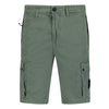 STONE ISLAND MUSK GREEN BERMUDA CARGO SHORTS