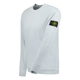 STONE ISLAND CREW NECK LIGHT SWEATSHIRT LIGHT BLUE