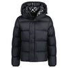 BURBERRY HALSBY PUFFER JACKET BLACK