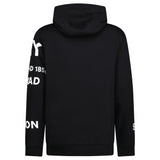 BURBERRY HORSEFERRY PULLOVER HOODIE BLACK / WHITE