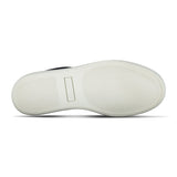 LANVIN DBB1 SUEDE PATENT TOE TRAINER NAVY BLUE
