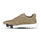 HERMES BOUNCING SNEAKER BROWN LEATHER / SUEDE
