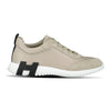 HERMES BOUNCING SNEAKER BEIGE LEATHER / SUEDE