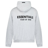 FEAR OF GOD ESSENTIALS PULL-OVER LIGHT HEATHER GREY HOODIE