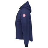 CANADA GOOSE LODGE HOODED DOWN JACKET NAVY BLUE