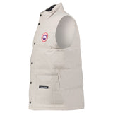 CANADA GOOSE FREESTYLE CREW VEST LIMESTONE BEIGE