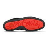 CHRISTIAN LOUBOUTIN LOUIS JUNIOR BRAIDED BLACK TRAINERS