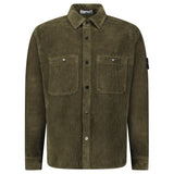 STONE ISLAND CORDUROY OVERSHIRT – GREEN
