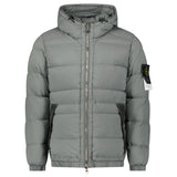 STONE ISLAND SEAMLESS TUNNEL NYLON DOWN TC JACKET GREY CEMENT
