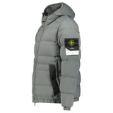 STONE ISLAND SEAMLESS TUNNEL NYLON DOWN TC JACKET GREY CEMENT