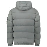 STONE ISLAND SEAMLESS TUNNEL NYLON DOWN TC JACKET GREY CEMENT