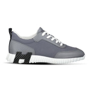 HERMES BOUNCING SNEAKER DARK GREY MESH / LEATHER