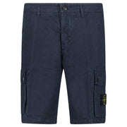 STONE ISLAND BERMUDA CARGO SHORTS NAVY