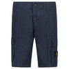 STONE ISLAND BERMUDA CARGO SHORTS NAVY