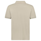 MONCLER SHORT SLEEVE POLO SHIRT BEIGE