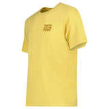 AIMÉ LEON DORE STACKED LOGO T-SHIRT OCHRE
