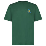 AIMÉ LEON DORE DRAKES BLUES T-SHIRT PINE GREEN