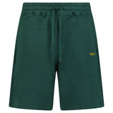 AIMÉ LEON DORE UNIFORM LOGO SWEATSHORTS PINE GREEN
