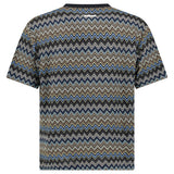 MISSONI PATTERN REGULAR FIT T-SHIRT BLACK