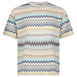 MISSONI PATTERN REGULAR FIT T-SHIRT WHITE