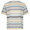 MISSONI PATTERN REGULAR FIT T-SHIRT WHITE